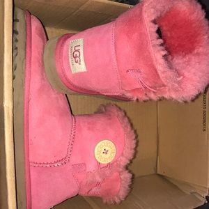Pink Authentic uggs